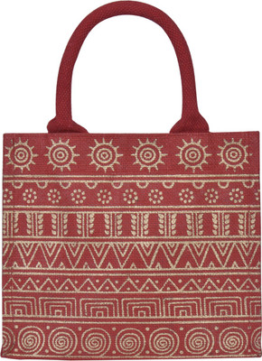 

Jute Cottage Tote(Red)