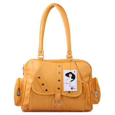 

Ankita Fashion World Hand-held Bag(Yellow)