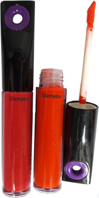 

Glamyou Lipgloss Pack of 2(4.5 ml, Multicolor)