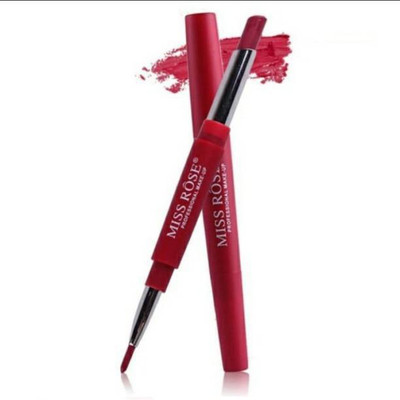 

Miss Rose 2 in 1 Lip Liner Lipstick(Marron)