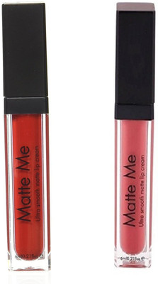 

Jeffy Matte Me Liquid Lipstick(Multicolor, 12 ml)