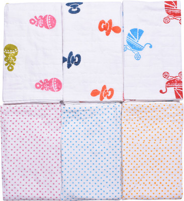 

MK HANDICRAFT Cotton Baby Sleeping Mat(Red