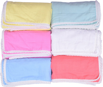

MK HANDICRAFT Cotton Baby Sleeping Mat(Red