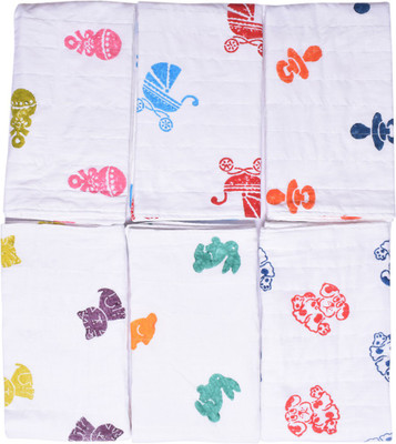 

MK HANDICRAFT Cotton Baby Sleeping Mat(Orange