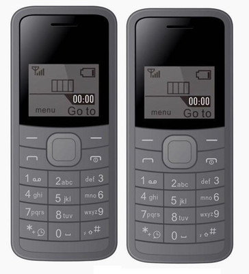 

I Kall K73 Combo of Two Mobiles(Grey)