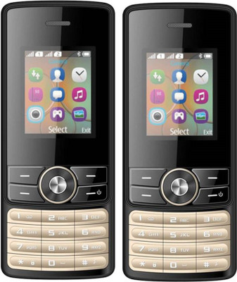 

I Kall K24 New Combo of Two Mobiles(Black)