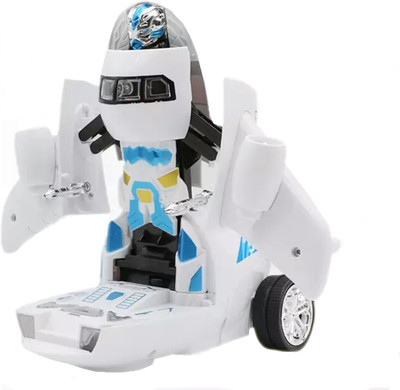 

TALKING GANESHA Deformation Plane converts Plane into Robot & Robot into Plane Bump & Go with Music & Lights (Multicolor)(Multicolor)