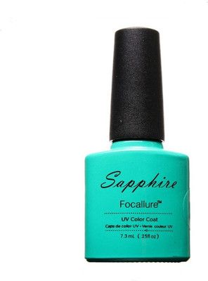 

Focallure Sapphire Gel Nail Polish Color Coat. Spun Sugar.