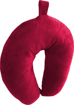 

Hiputee Jerry's_Travel_U- Shaped_Cozy/Comfortable_color-Red Neck Pillow(Red), Red (cherry)