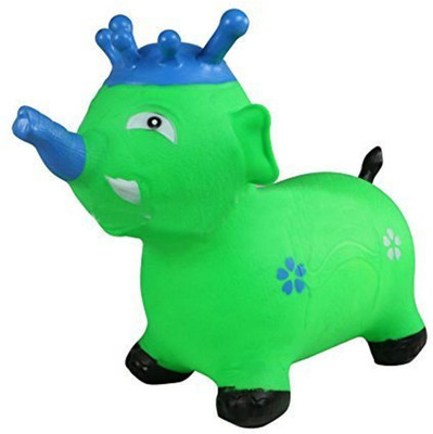 

DD RETAIL Inflatable Elephant Animal Toy for Kids(1-5 year)(with Pump )(Multicolor)