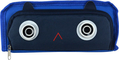 

Saamarth Impex Color Eye Art Canvas Pencil Box(Set of 1, Blue)