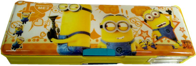 

Sofix Minion pencil box school Pencil box Boys Return Birthday Gift - pack of 1 Art Plastic Pencil Box(Set of 1, Multicolor)