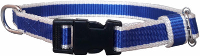 

Pet Needs High Quality Nylon Collar With Adjustable Buckle For Dog -1 Inch - Dog Everyday Collar(, Blue