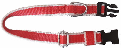 

Pet Needs High Quality Nylon Collar With Adjustable Buckle For Puppy/Cat -0.75 Inch -SmallÂ Dog Everyday Collar(, Red