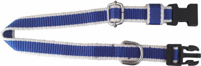 

W9 High Quality Nylon Collar With Adjustable Buckle For Puppy/Cat -1 Inch - Dog Everyday Collar(, Blue