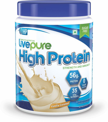 

Livepure High Protein Whey Protein(400 g, Vanilla)