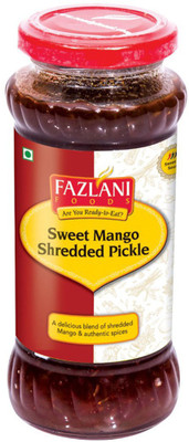 

Fazlani Foods Ready To Eat Sweet Mango Shredded Pickle 350 g