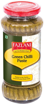 

Fazlani Foods Ready To Eat Green Chilli Paste 300 g