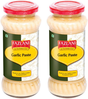 

Fazlani Foods Ready To Eat Pack of 2 Garlic Paste 300 g