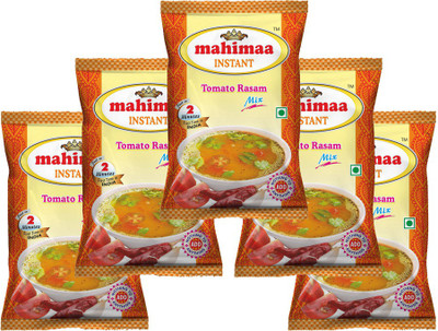 

mahimaa instant INSTANT TOMATO RASAM MIX 250 g(Pack of 5)