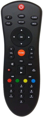 

Protokart Dish TV Plus Remote Control For TV, Plus Setup Box Remote Controller(Black)
