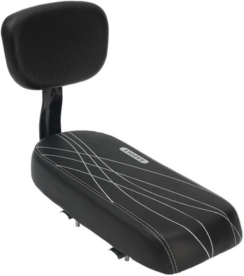 

SHREWAS Soft Bicycle Comfort Bike Seat Pad Cushion Saddle(Black)