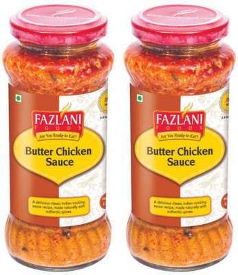 

Fazlani Foods Ready To Eat Pack of 2 Butter Chicken Sauce(285 g)