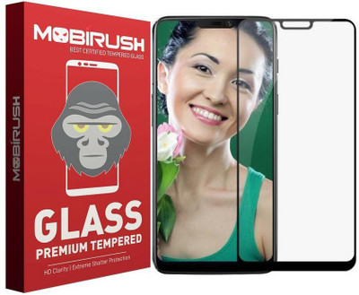 MOBIRUSH Edge To Edge Tempered Glass for POCO F1(Pack of 1)