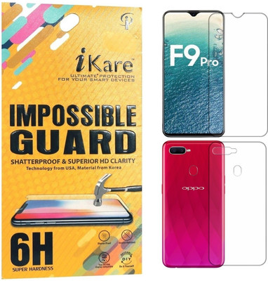 iKare Front and Back Screen Guard for OPPO F9 Pro(Pack of 1)