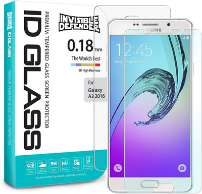 Ringke Front and Back Tempered Glass for Samsung Galaxy A3(Pack of 1)