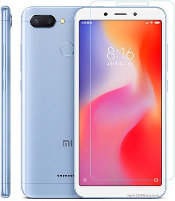 CASEHUNT Tempered Glass Guard for Mi Redmi 6(Pack of 1)
