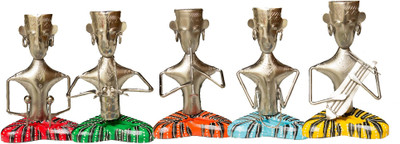 

Crafticia Decorative Showpiece - 19 cm(Aluminium, Multicolor)