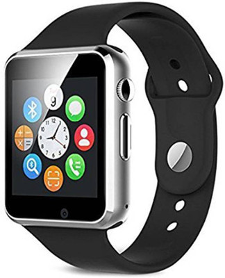 

Mate4G Smart Watch Compatible With Android & IOS Smartwatch(Black Strap Regular)