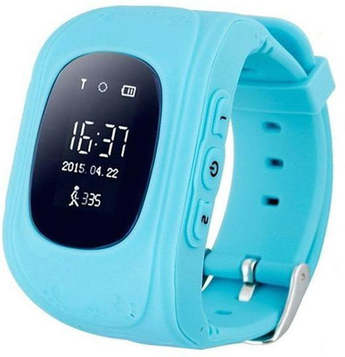 

CartBug Q50 Kids Smart Watch Blue Smartwatch(Blue Strap Free Size)