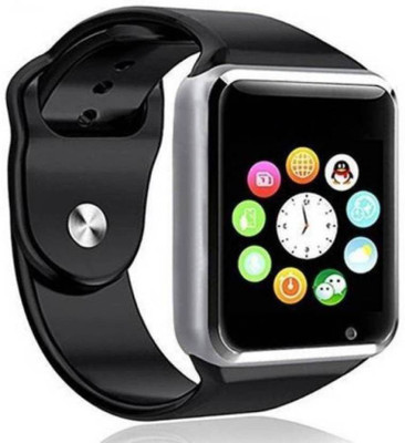 

Mate4G Smart Watch Compatible With Android & IOS Smartwatch(Black Strap Free Size)
