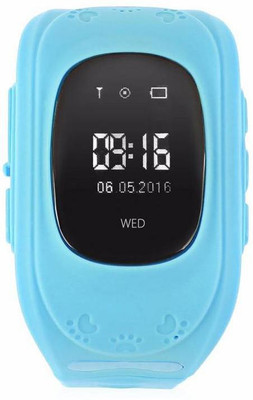 

CartBug Q50 Kids Smart Watch Blue Smartwatch(Blue Strap Free Size)