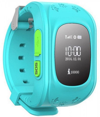 

CartBug Q50 Kids Smart Watch | Smart Wrist Watch With GPS Tracker and Sim Support System | Tracker Functions Of Kids Safety | Calling Function |Compatible with iphn 6S Blue Smartwatch(Blue Strap Free Size)