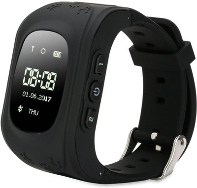 

Pingaksh Smart Phone Watch Black Smartwatch(Black Strap Reguler)