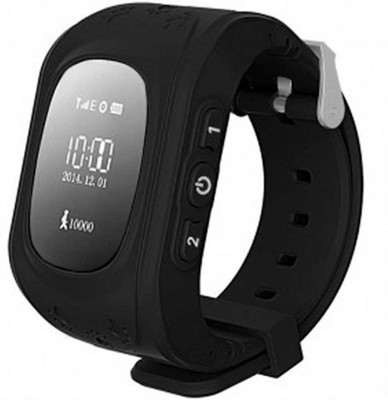 

CartBug Q50 Kids Smart Watch | Smart Wrist Watch With GPS Tracker and Sim Support System | Tracker Functions Of Kids Safety | Calling Function |Compatible with iPad Mini Black Smartwatch(Black Strap Free Size)