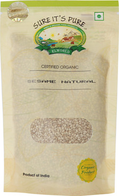 

ELWORLD Organic Sesame Natural 300gm (100g Pack of 3)(3 x 100 g)