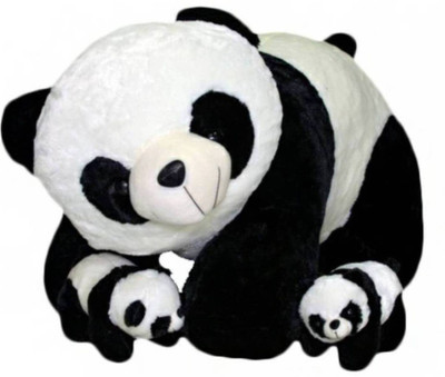

HOMOKART Sweet Family Of Pandas - 22 inch(Black)