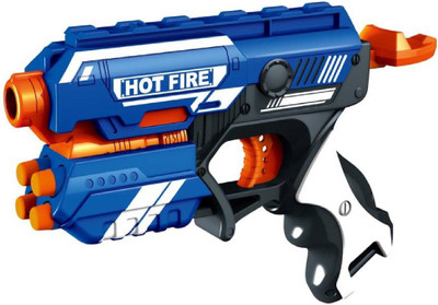 

M-Alive Blaze Strom Manual Soft Bullet Shooting Pistol Toy Gun With 10 Safe Darts For Kids(Multicolor)