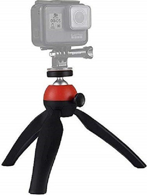 

Action Pro 1 X Mini Tripod 1 X Gopro Adapter for GoPro Hero 6/5/4/3+/3/2/1 SJCAM Yi (Red) Tripod(Red, Supports Up to 1000)