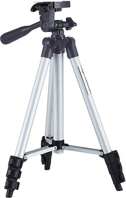 

Being Trendy Tripod-3110 Portable Tripod (Silver & Black, Supports Up to 1500) Tripod(Black, Silver, Supports Up to 1500)