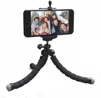 

LIFEMUSIC Smart Flexible Octopus Tripod Flexible 360 octopus Style Stand Tripod (Multicolor) Tripod(Multicolor, Supports Up to 1000)