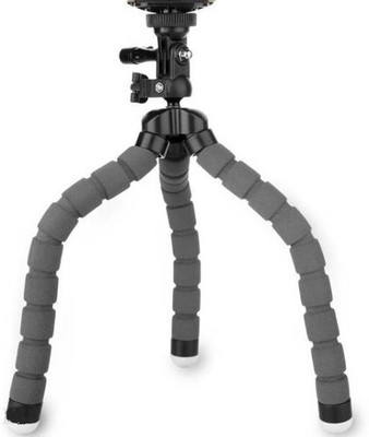 

LIFEMUSIC Sponge Flexible Sponged Octopus Tripod 360 Rotatable mobile holder Phone Holder Tripod(Multicolor, Supports Up to 1000)