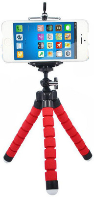 

CASADOMANI Mobile Tripod Camera Holder Universal Soft Sponge Flexible Adjustable Leg Portable Mini Stand with Universal Mobile Attachment Tripod(Multicolor, Supports Up to 1000)
