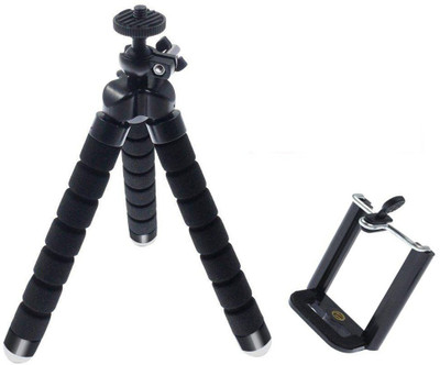 

LIFEMUSIC 360° ROTATABLE FLEXIBLE OCTOPUS SAND For Camera & Smartphones Tripod (Multicolor) Tripod(Multicolor, Supports Up to 1000)