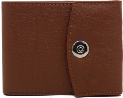 

Nietz Men Formal Tan Artificial Leather Wallet(6 Card Slots)