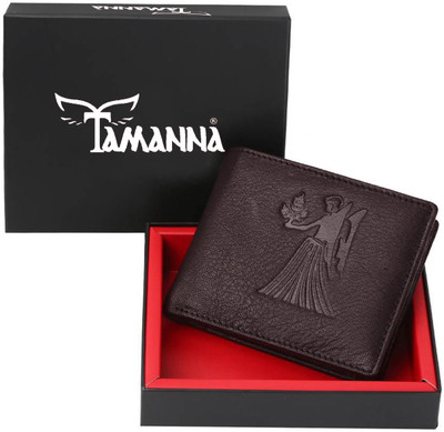 

Tamanna Men Casual Brown Genuine Leather Wallet(1 Card Slot)